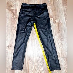 CRZ Yoga Pants (pleather looking) pockets